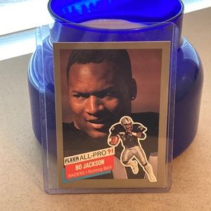 1991 Fleer All-Pro ‘91 Bo Jackson # 10 of 26 Raiders -Running Back